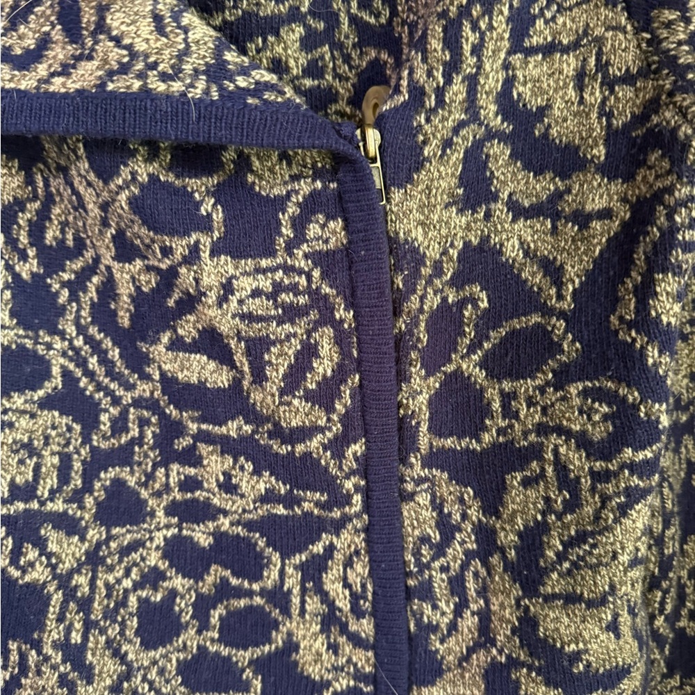 Sleeping on Snow brand Anthropologie wool cropped sweater - Picture 4 of 5